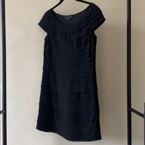 Like new French Connection Tiered Black Dress